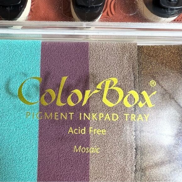 Rare Unique Find! Color Tool Box Ink Cases Set of 3 - Picture 3 of 16
